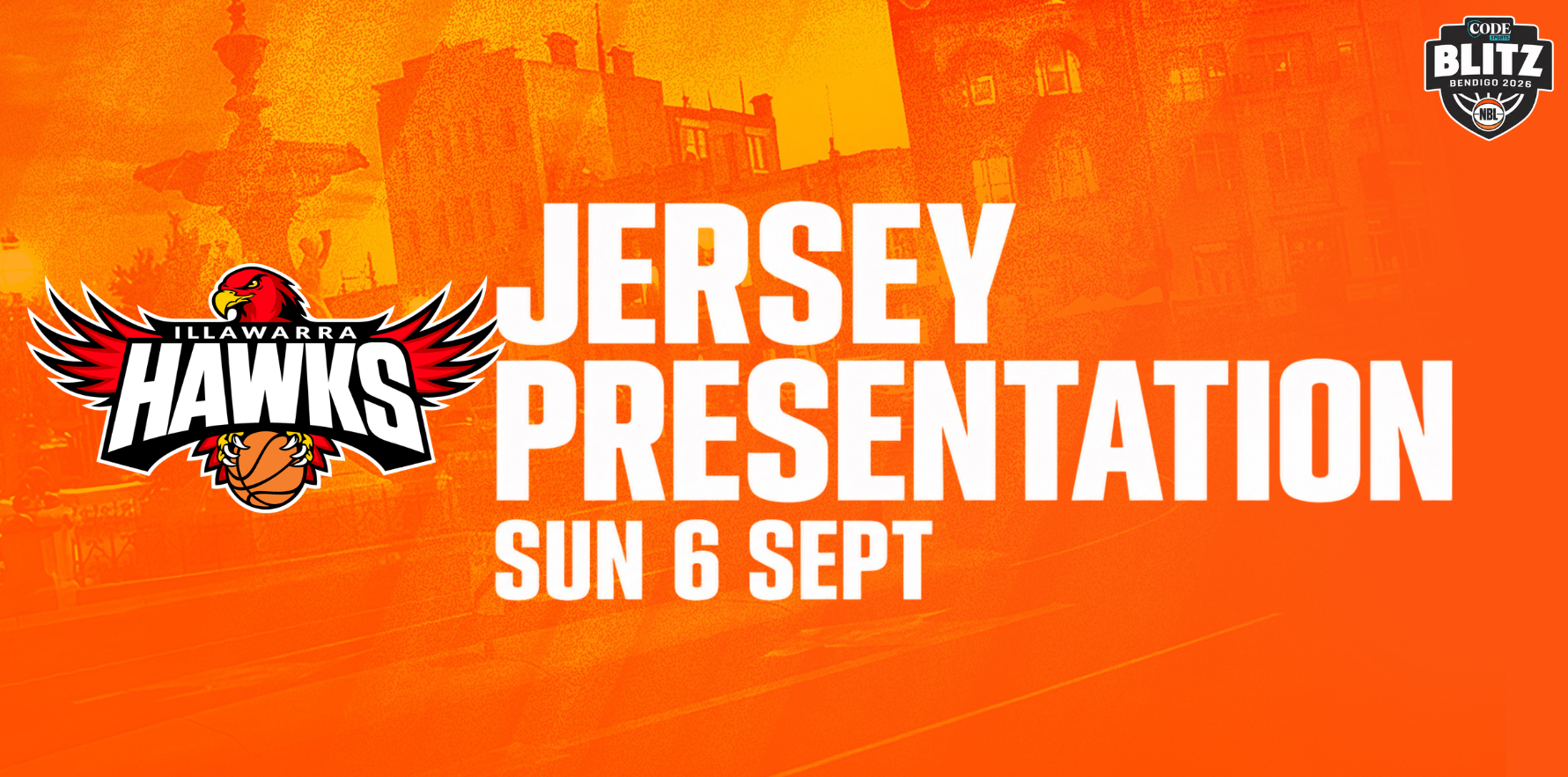Sun 6th Sept - Jersey Presentation: Illawarra Hawks