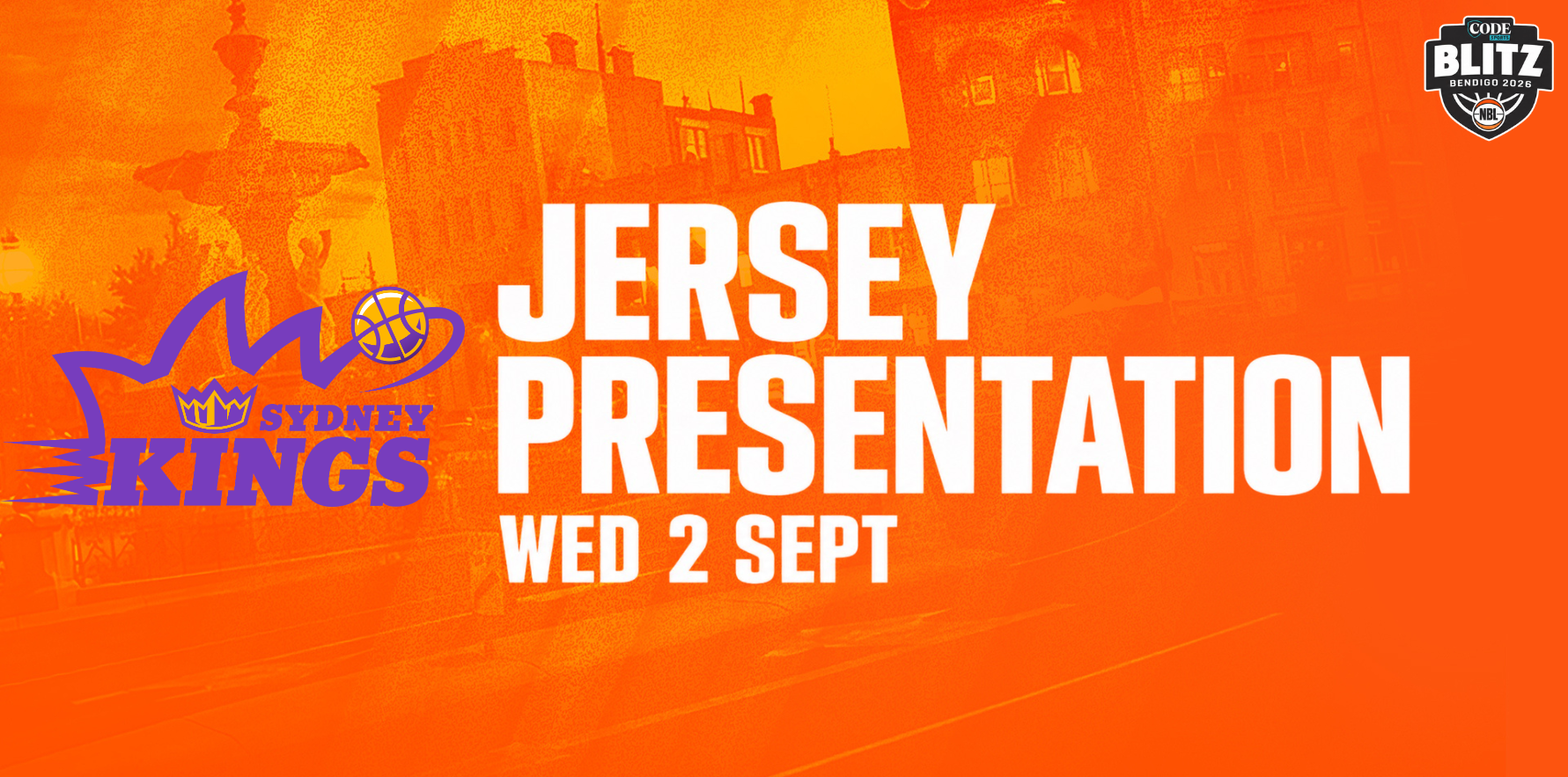 Wed 2nd Sept - Jersey Presentation: Sydney Kings