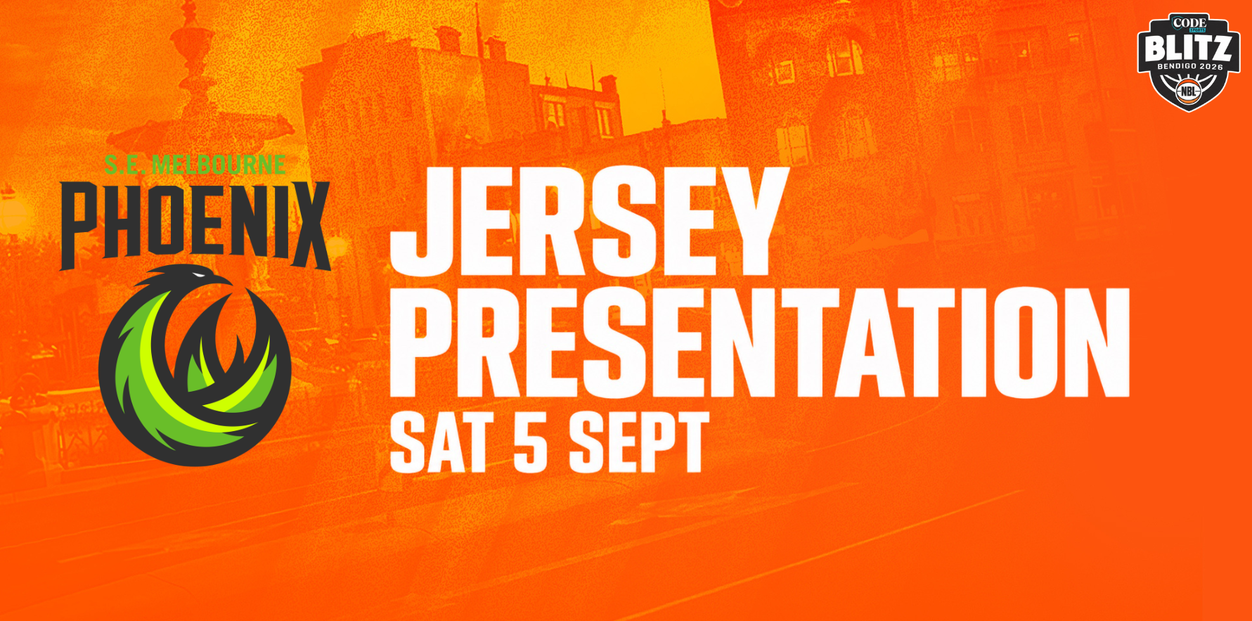 Sat 5th Sept - Jersey Presentation: South East Melbourne Phoenix