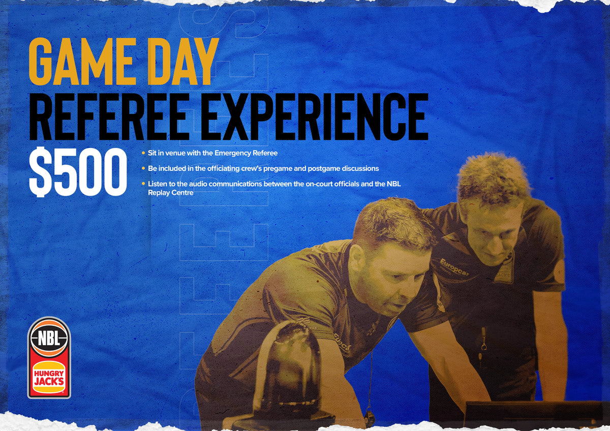 NBL27 Game Day Referee Experience – December 2026