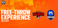 Fri 4th Sept - Half-Time Free Throw Experience: Perth Wildcats vs Melbourne United